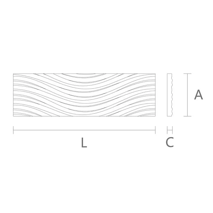 Carved moldings K-101 for stylish furniture design