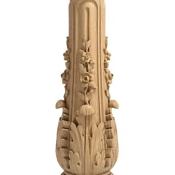 Stair post L-017
