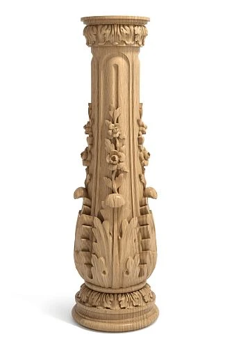 Stair post L-017