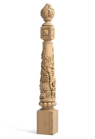 Staircase post L-061.02