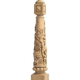 Staircase post L-061.02