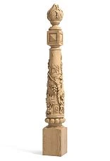 Buy wooden newel post for staircase