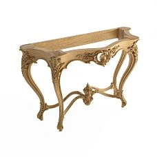 STL-015 table pedestal made of solid oak