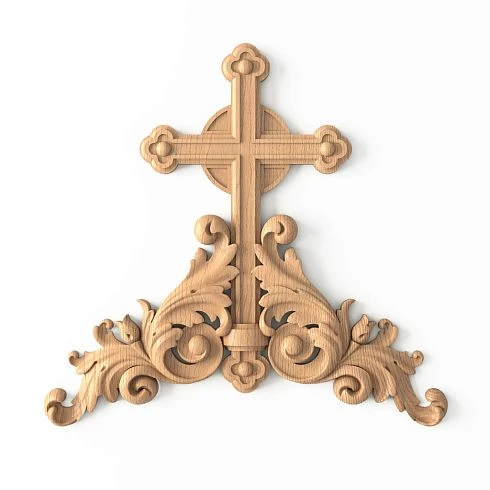 Carved Cross IKN-002
