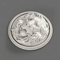 Decorative polyurethane mascaron lion MPU-002