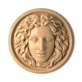 Carved Maskron M-009