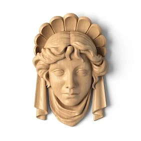 Carved Mask M-012