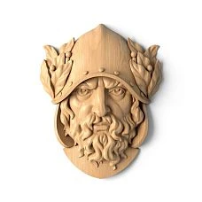 Carved decorative element M-018 for art lovers
