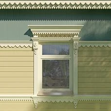 Carved window trim NL-1 for decorating windows