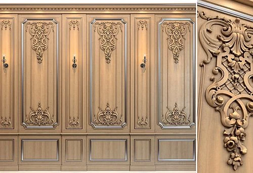 Decorative Wooden Furniture Decoration from the Company Stavros