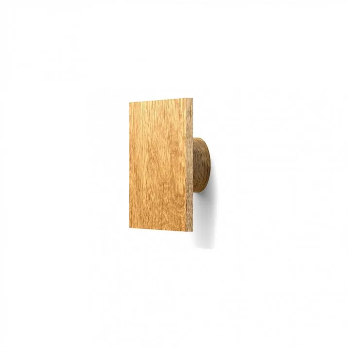 Wood finish handles with mounting hardware photo