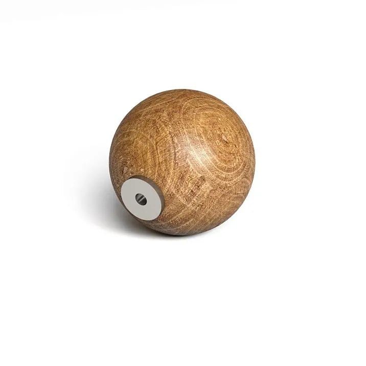 Spherical furniture handle ORB HL-002 in contemporary design on dresser front