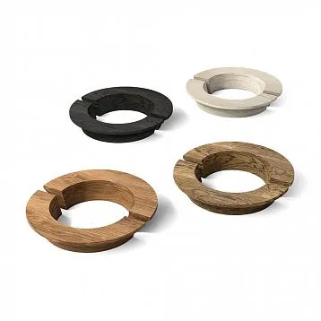 Round furniture handles