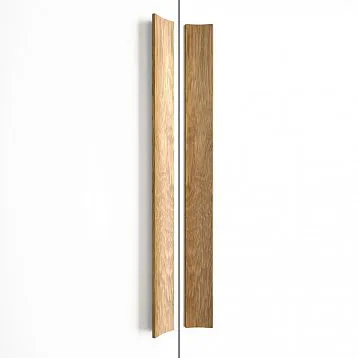 Beautiful and convenient wooden furniture handle Twist HL-020 on cabinet doors