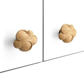 Solid Wood Furniture Handle Cloud HL-050