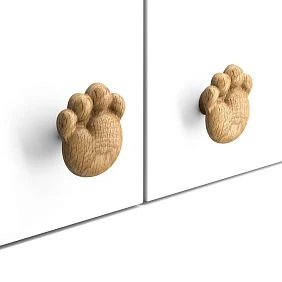 Solid Wood Furniture Handle Paw HL-047