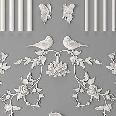 Stand SVPU‑001 for convenient display of decorative elements and samples.