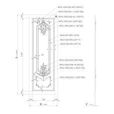 Exhibition stand SVPU‑005 Versal for presenting decor drawings