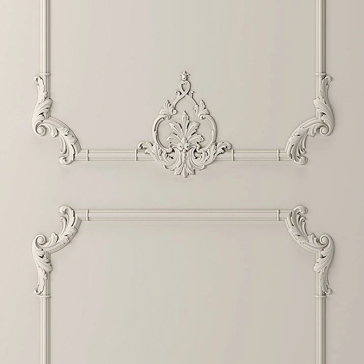 Exhibition stand SVPU‑008 for displaying samples in neoclassical style.