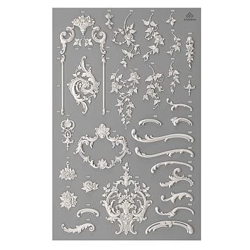 Exhibition stand SVPU-004 for displaying decorative elements
