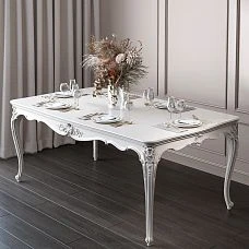 STL-021 pedestal with solid wood top in classic style