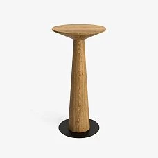High Bar Table Sopp 002-014 made of solid oak and beech with natural tinting