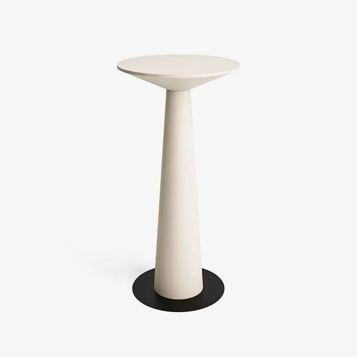 High bar table Sopp 002-014 made of solid oak and beech white