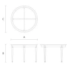 Table York 002-011 scheme