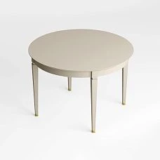 Detailed top plan of the York 002-011 table with visible wood texture and high-quality natural wood finish.