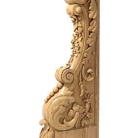 Stair post L-003L