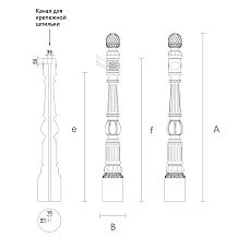 L-013.02 Staircase Carved Detail Drawing