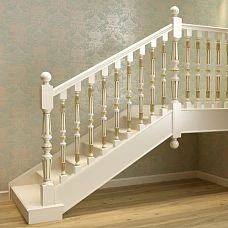 Staircase balusters in St. Petersburg