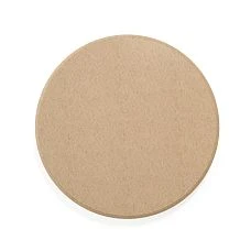 Tabletop ST-023 with round shape and smooth surface, top view