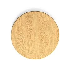 Round ST-027-1 countertop made of beech, top view