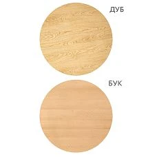 Countertop for table made of beech and oak, types of materials