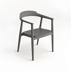Chair Hans 004-002 graffiti, front view