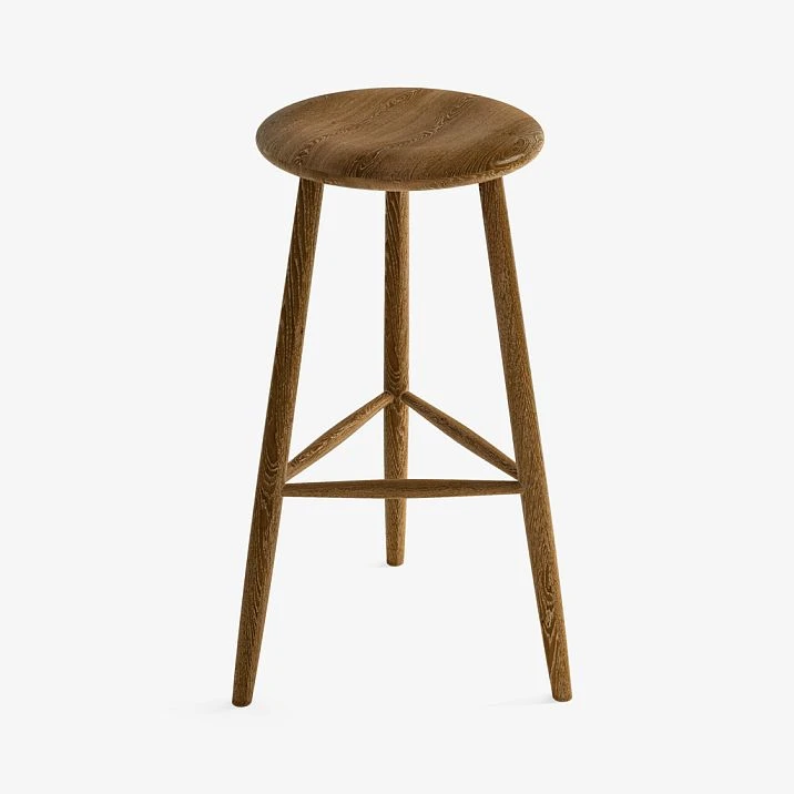 Bar stool Ivar 011-001 made of natural wood