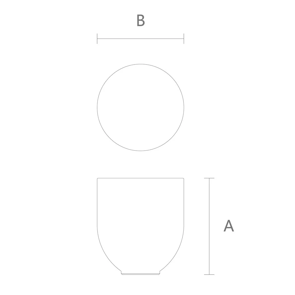 Short round legs for furniture in interior
