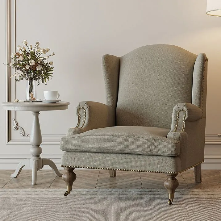 Wooden furniture leg for chair with wheels from the manufacturer