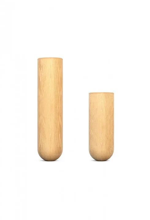 Turned furniture leg MN-222 for nightstand and chest, interior photo