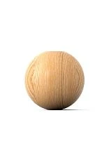 Round wooden furniture leg for furniture