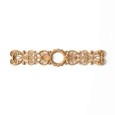 wooden molding with a luxurious pattern