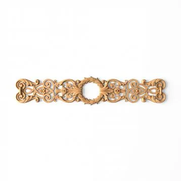 wooden molding with a luxurious pattern