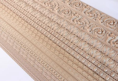 Variety of Solid Wood Carved Trim for Window Openings