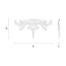 Carved Inlay Drawing