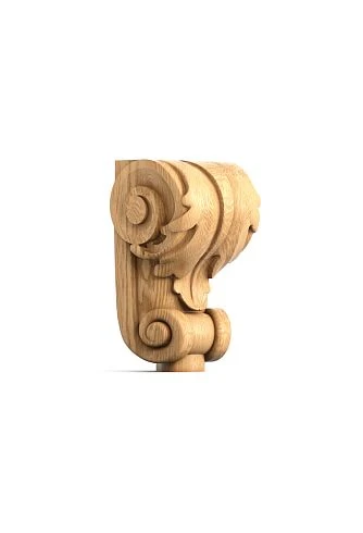 Carved furniture leg MN-008