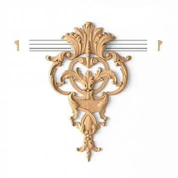 Detailed carving on MLD-3-1 overlay