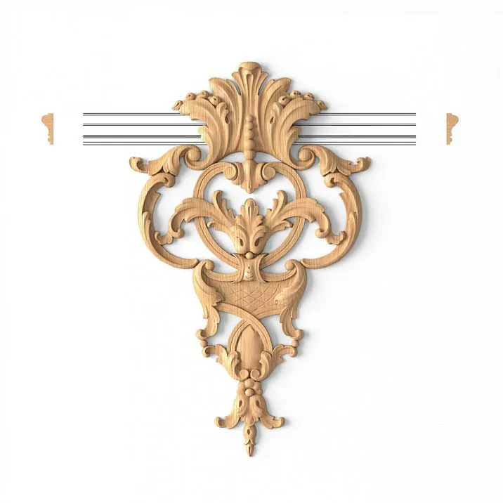 Detailed carving on MLD-3-1 overlay