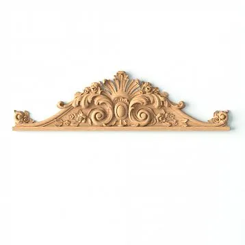 Geometric wooden appliqu&eacute; N-439, carved, made in Stavros decor store