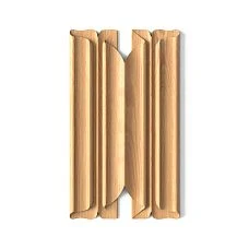 Decorative carved wood inlay N-220 in various sizes and materials